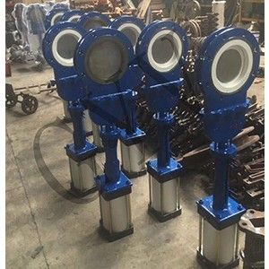 氣動陶瓷暗桿刀閘閥