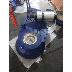 氣動擺動式進料閥