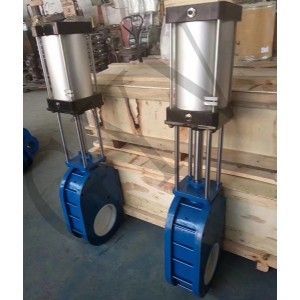 對夾式雙閘板陶瓷閥