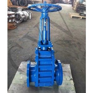 手動陶瓷雙閘板閥