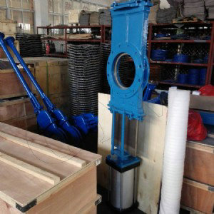 氣動(dòng)穿透式插板閥