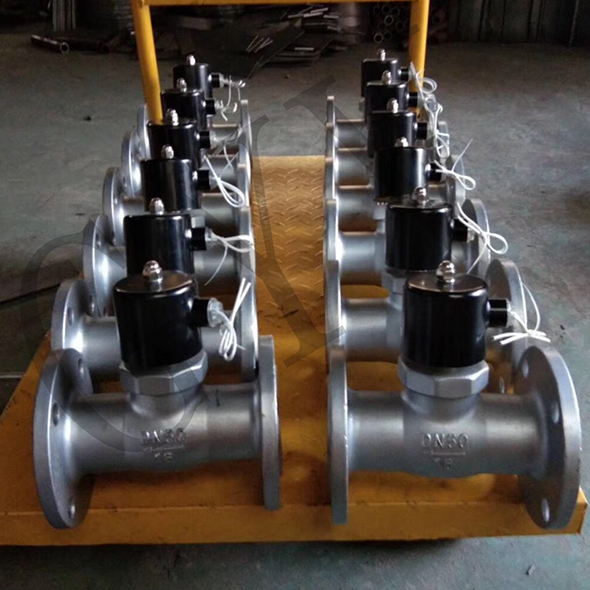 ZQDF法蘭不銹鋼電磁閥