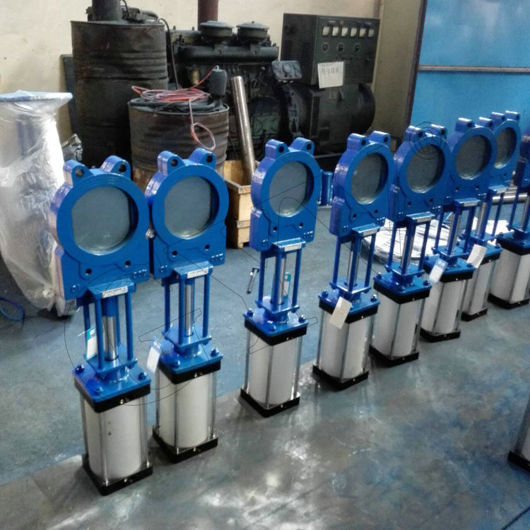 氣動鑄鐵刀閘閥