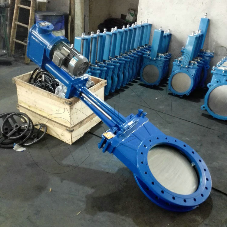 電液動排渣刀閘閥