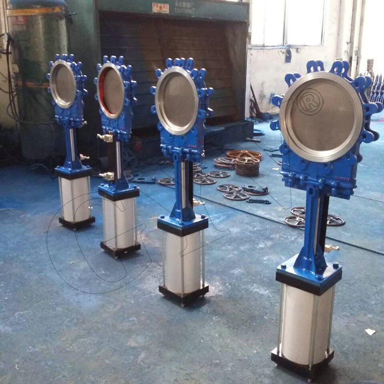 梅花形氣動刀閘閥