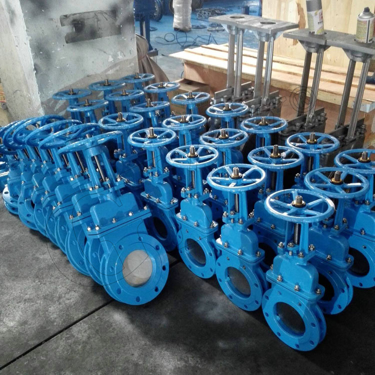 手動(dòng)帶蓋刀型閘閥