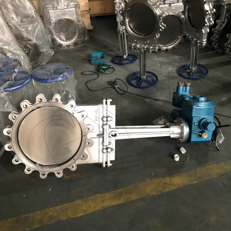 防爆電動刀閘閥