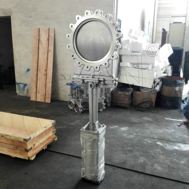 氣動不銹鋼刀閘閥