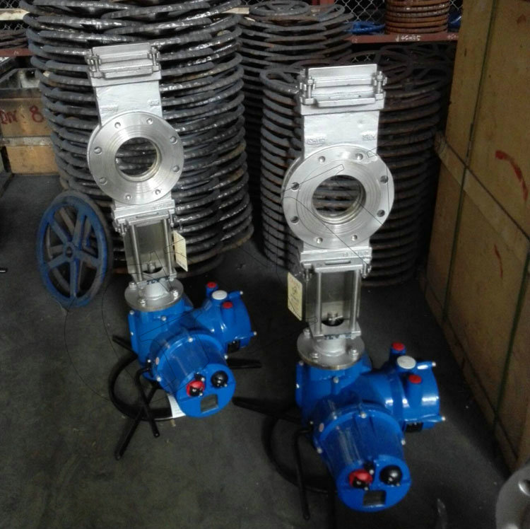 電動穿透式插板閥