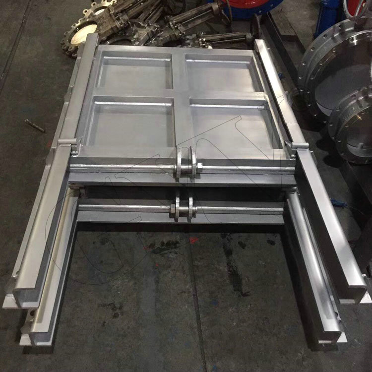 不銹鋼附壁方閘門