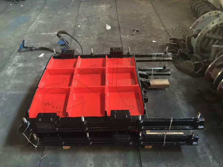 鑄鐵鑲銅方閘門