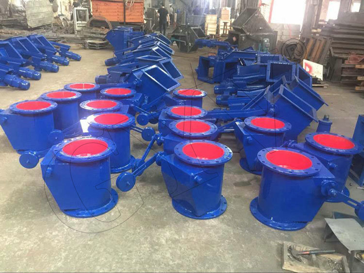 單層卸灰翻板閥