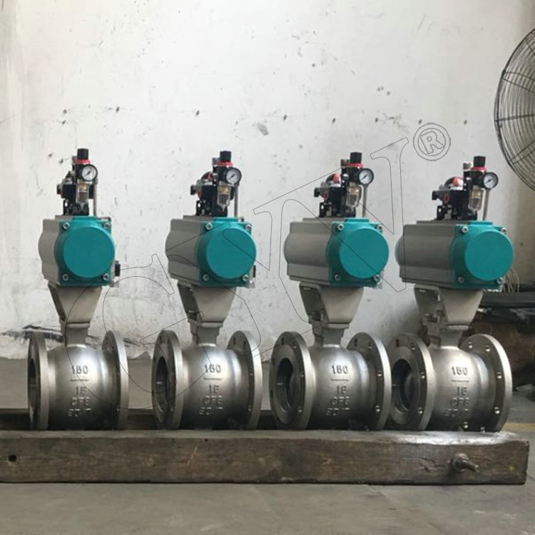 氣動V型調(diào)節(jié)球閥