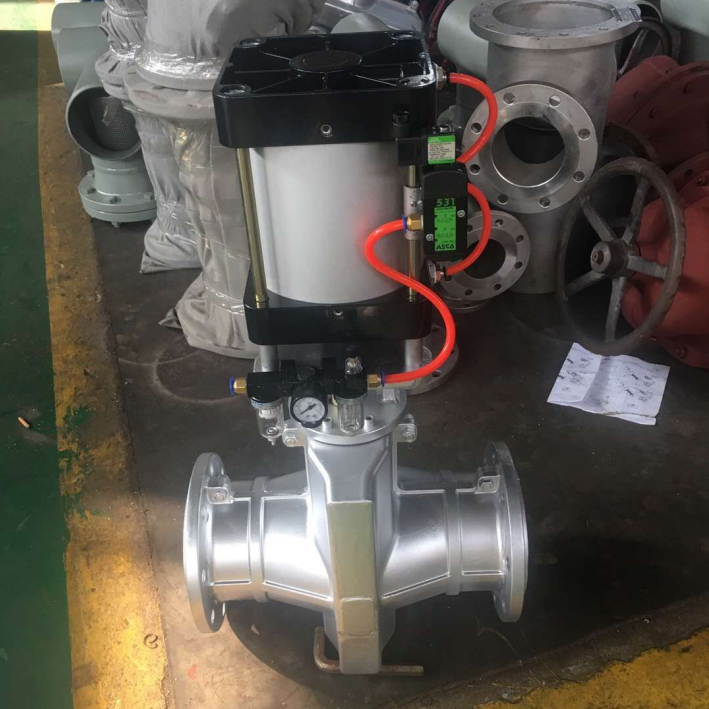 氣動(dòng)管夾閥