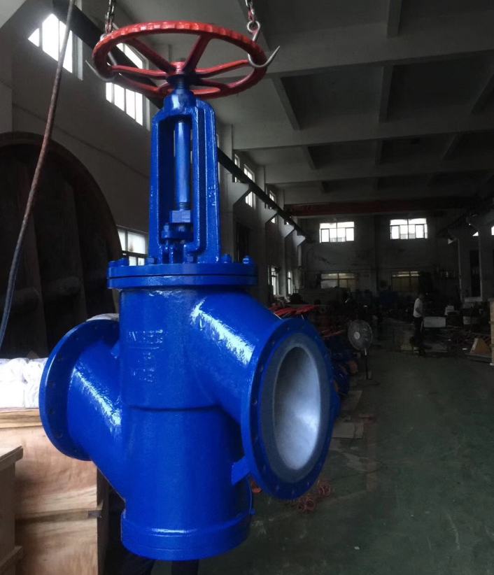 J41F46襯氟截止閥