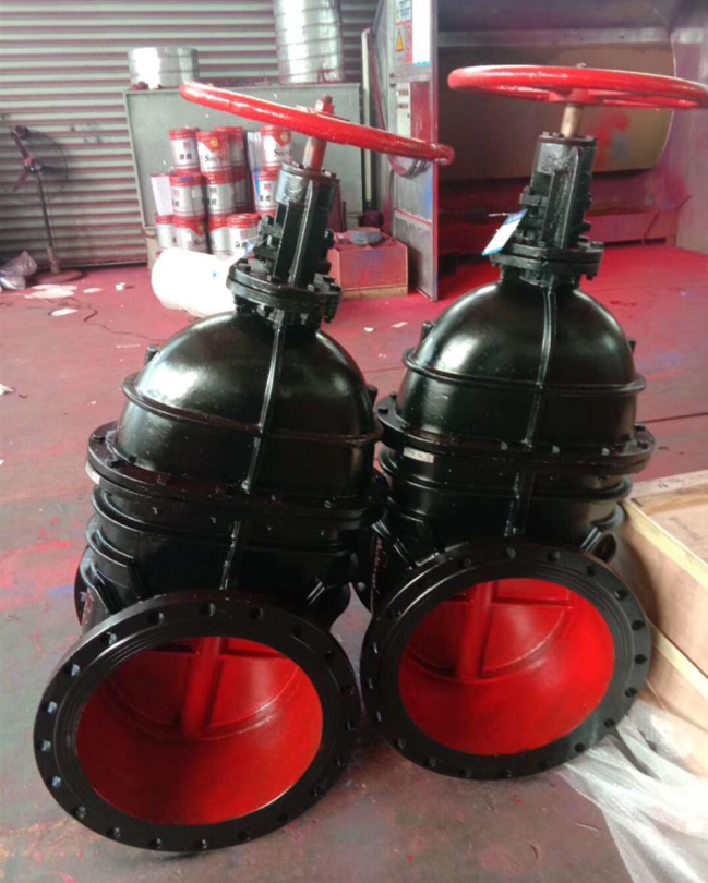 大口徑鑄鐵閘閥