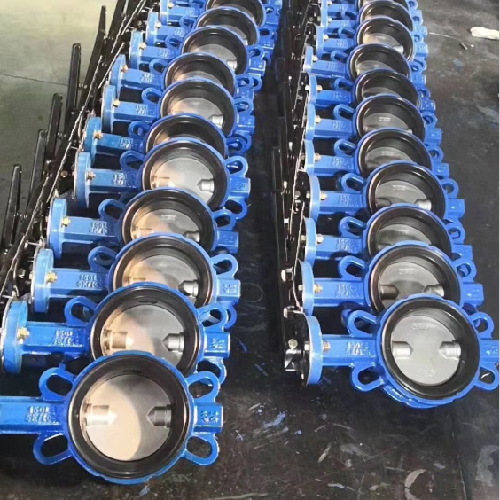 D71X手柄對(duì)夾中線蝶閥