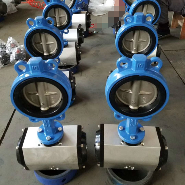 D671X氣動(dòng)對(duì)夾蝶閥