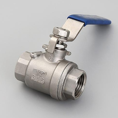 兩片式絲扣球閥