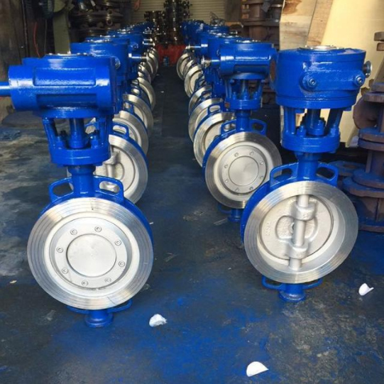 對夾三偏心蝶閥